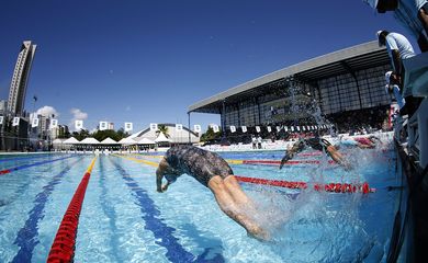 troféu brasil 2023 - natação - piscina - 01 de junho de 2023, Parque Aquático do Centro Esportivo Santos Dumont