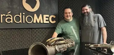 Everson e Aquiles Moraes, músicos e irmãos 