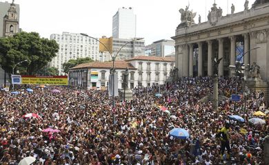 Rio de Janeiro – Desfile do maior e mais tradicional bloco de carnaval do Rio, o Cordão da Bola Preta (Divulgação/ Hudson Pontes/Riotur)