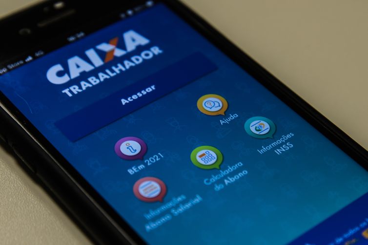 Marcello Casal JrAgência Brasil Aplicativo Caixa Trabalhador