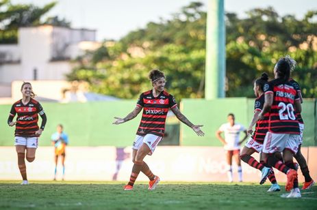 Time feminino do Flamengo na Série A1 do Brasileirão