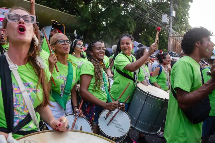 30/01/2026 - Blocos da saúde mental quebram preconceitos e reforçam inclusão. Bloco Zona Mental. Bloco Loucura Suburbana.  Foto: Loucura Suburbana/ Pâmela Perez