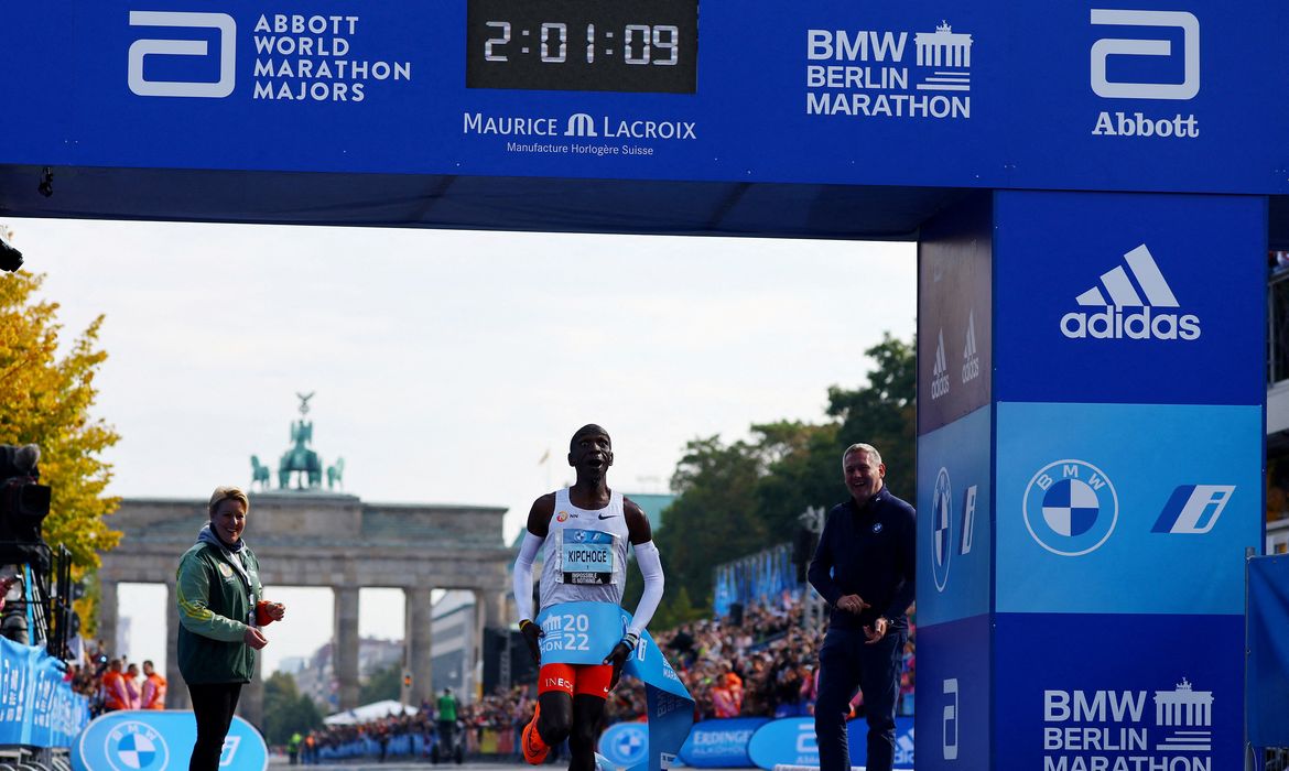 maratona de berlim, Eliud Kipchoge, recorde mundial