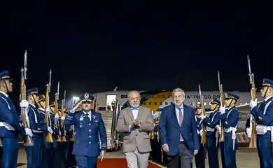 Santiago 21/07/2025 - Presidente da República, Luis Inácio Lula da Silva, é recepcionado no aeroporto da cidade de Santiago no Chile.
Foto: Ricardo Stuckert / PR