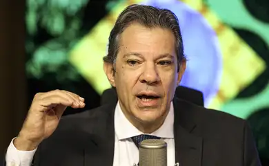 Brasília (DF), 20/03/2025 - O ministro da Fazenda, Fernando Haddad, participa do programa