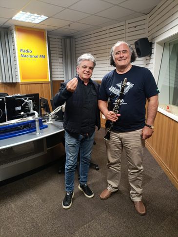 Ivo Basso e Zé Nogueira/Denise Oliveira - Produção Rádio Nacional FM Ivo Basso e Zé Nogueira
