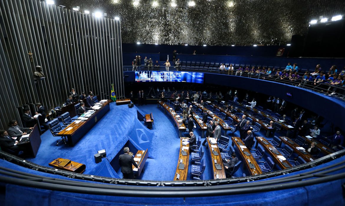 Brasília - Senado realiza sessão para votar o novo Refis; e itens da reforma política (Marcelo Camargo/Agência Brasil)
