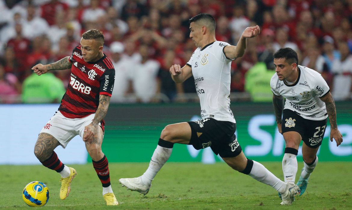 Pênaltis Flamengo x Corinthians  Final Copa do Brasil 2022 