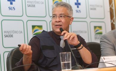 Secretário de Vigilância em Saúde do Ministério da Saúde, Wanderson de Oliveira.