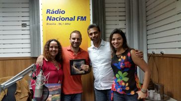 Flávia Bittencourt e Meireles Júnior