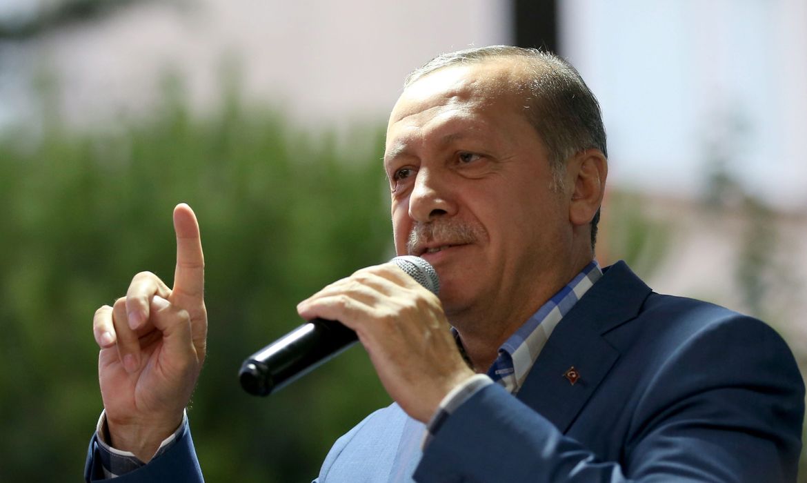 presidente da Turquia, Recep Tayyp Erdogan (Agência Lusa/Direitos Reservados)