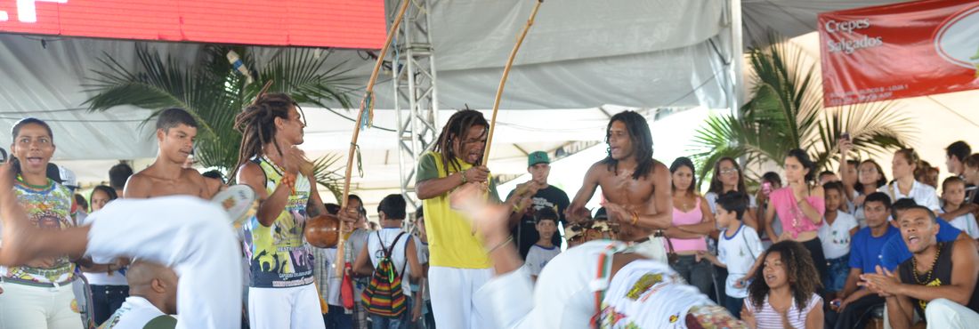 O projeto Salve Capoeira que atende a crianças e jovens de Ceilândia e outras cidades no Distrito Federal