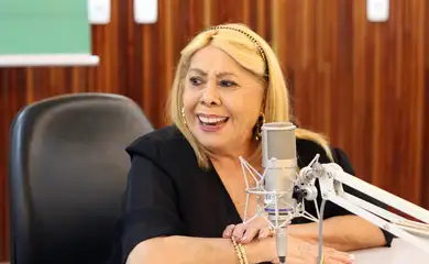 São Paulo (SP), 27/05/2025 - Cantora Anastácia, em entrevista para a Rádio Nacional SP. Considerada a “Rainha do Forró”, tem sua estória atrelada a de Dominguinhos, que foi seu principal parceiro na carreira musical. Foto: Cadu Pinotti/Agência Brasil