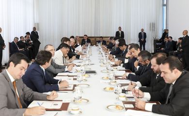 Presidente da República,Jair Bolsonaro, durante a 10ª Reunião do Conselho de Governo .