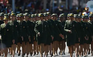 Desfile cívico e militar de 7 de setembro na Esplanada dos Ministérios (Marcello Casal Jr/Agência Brasil)