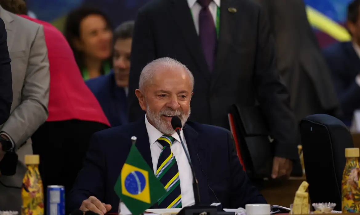 Rio de Janeiro (RJ), 18/11/2024 – O presidente do Brasil, Luiz Inácio Lula da Silva durante lançamento da Aliança Global Contra a Fome e a Pobreza, no G20, na zona central da capital fluminense. Foto: Tomaz Silva/Agência Brasil