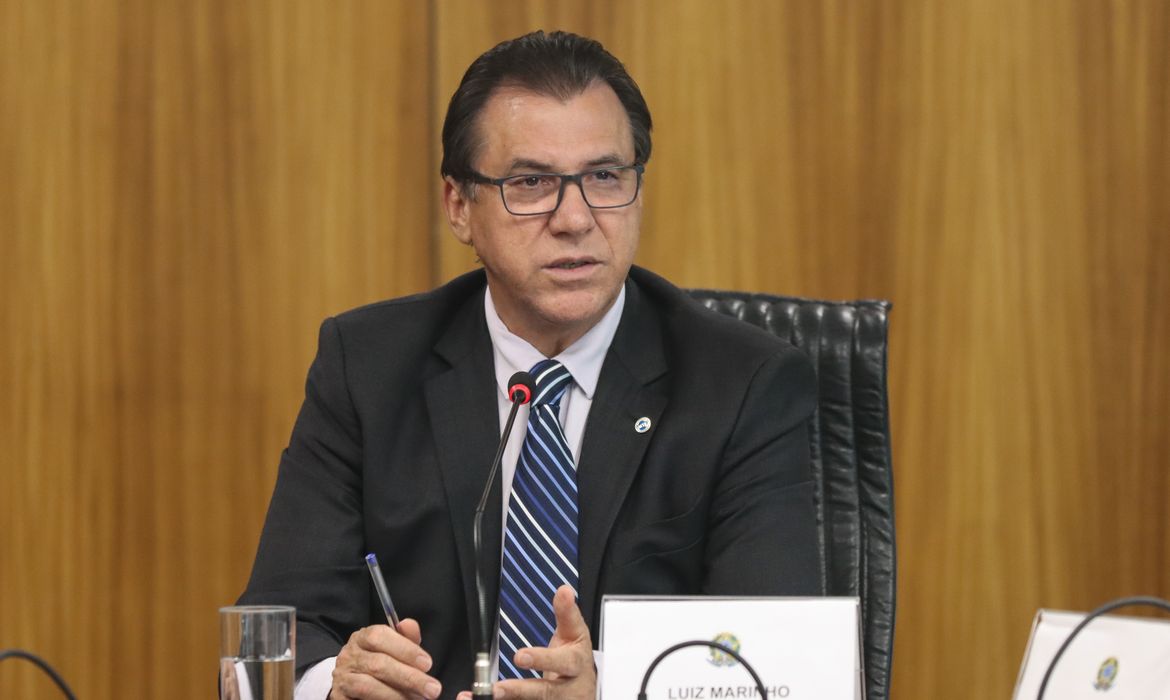 Brasília, (DF) – 05/10/2023 -  O ministro do Trabalho e Emprego, Luiz Marinho, durante reunião do grupo de trabalho interministerial (GTI). Foto Valter Campanato/Agência Brasil.