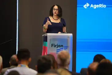 Rio de Janeiro (RJ), 10/02/2026 – A ministra da Ciência, Tecnologia e Inovação, Luciana Santos durante o lançamento do FINEP Pelo Brasil na Casa Firjan, no Rio de Janeiro. Foto: Tomaz Silva/Agência Brasil