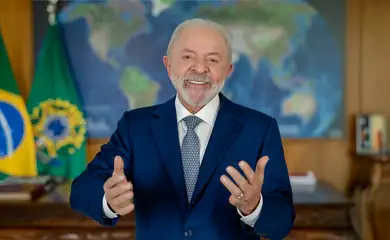 Brasília - 30/11/2025 – Presidente da República, Luiz Inácio Lula da Silva, durante pronunciamento à Nação sobre a isenção do Imposto de Renda Pessoa Física (IRPF) para quem ganha até R$ 5 mil. Palácio do Planalto – Brasília (DF)

Foto: Ricardo Stuckert / PR