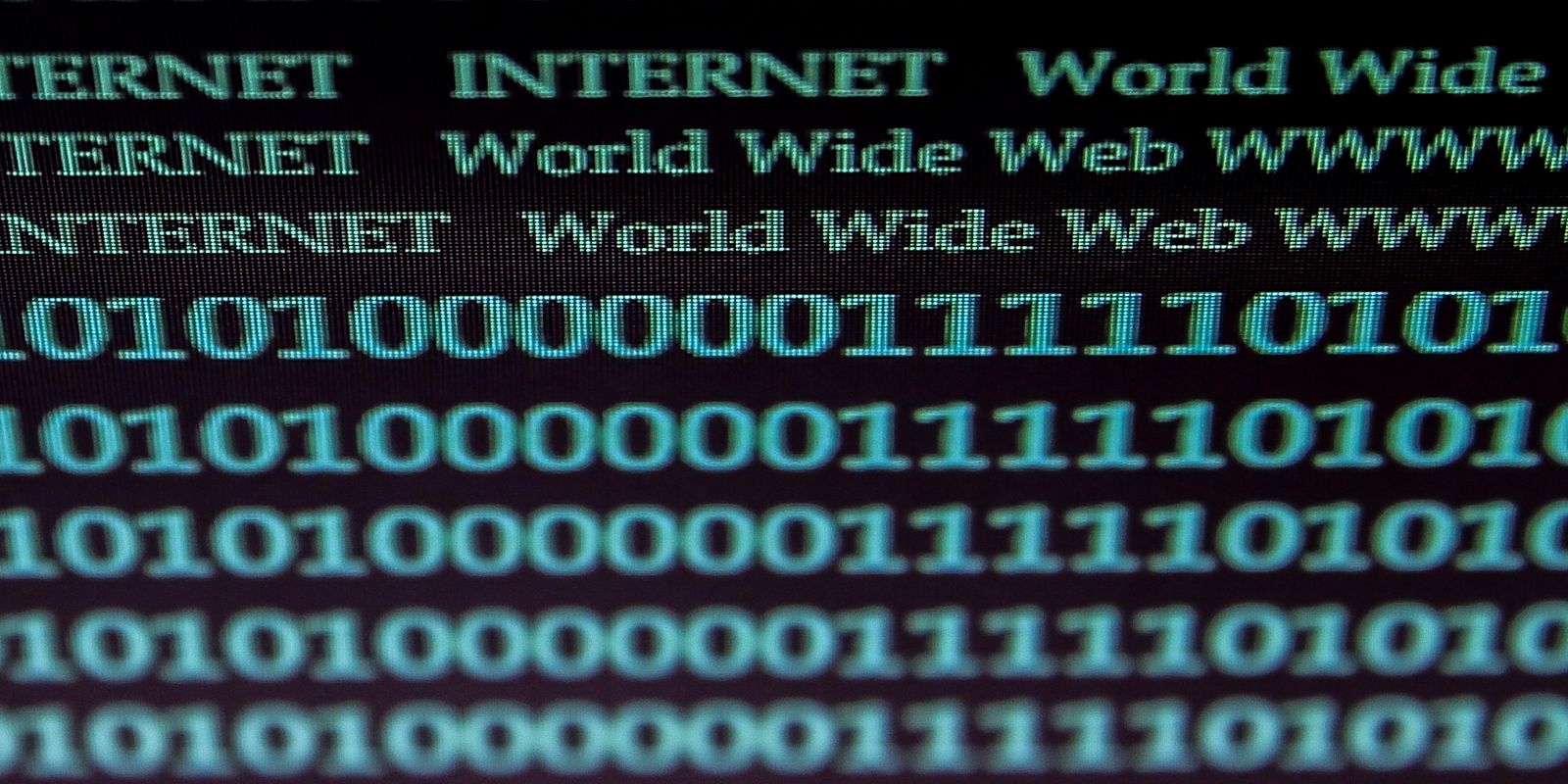 www, internet,código binário