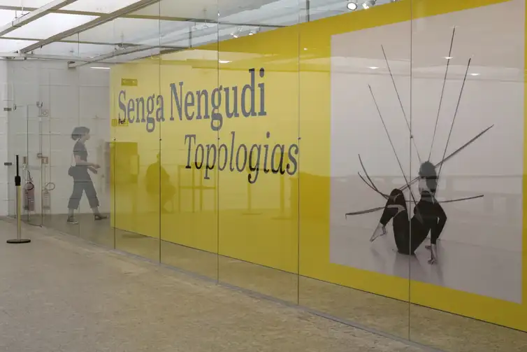 Exposição da artista afro americana Senga Nengudi no Museu de Arte de São Paulo - Masp, na Avenida Paulista.