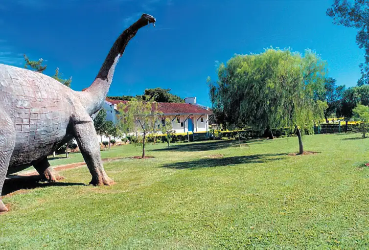 Geoparque de Uberaba, em Minas, obtém reconhecimento da Unesco. Centro de Pesquisas Paleontológicas Lewellin Ivor Price e Museu dos Dinossauros no Geoparque Uberaba.. Foto: Divulgação