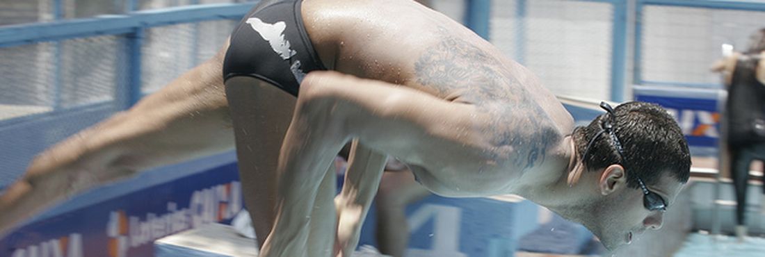 Nadador garante a segunda medalha do Brasil nos Jogos Paralímpicos de Londres (Foto: CPB/Divulgação)