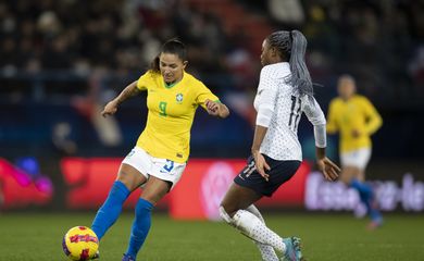 brasil, frança, futebol feminino