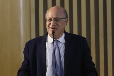 Rio de Janeiro (RJ) 07/12/2023 – O presidente do Banco Interamericano de Desenvolvimento (BID), Ilan Goldfajn, no lançamento do “Rotas para a Integração”, na Cúpula do Mercosul. Foto: Fernando Frazão/Agência Brasil