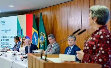 Brasília (DF), 05/08/2025 - Presidente da República, Luiz Inácio Lula da Silva, durante reunião Plenária Ordinária do Conselho Nacional de Segurança Alimentar e Nutricional (Consea), realizado no Palácio do Planalto. Foto: Ricardo Stuckert/PR