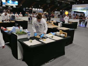 Paris (França)  23/09/2023  Marina Cavechia - campeonato mundial de queijos. Foto divulgação