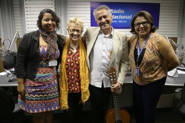 Os músicos Lucina e Aloísio Brandão são os convidados do Tarde Nacional