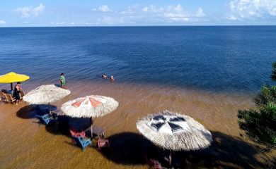 Praia de Ponta de Pedras, Alter do Chão (PA)