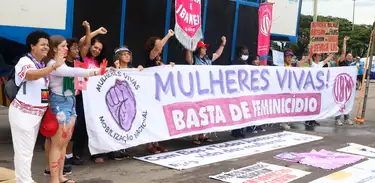 Ato 8 de Março – Dia Internacional das Mulheres em Brasília.