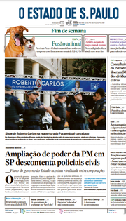 Capa do Jornal O Estado de S. Paulo Edição 2024-04-20