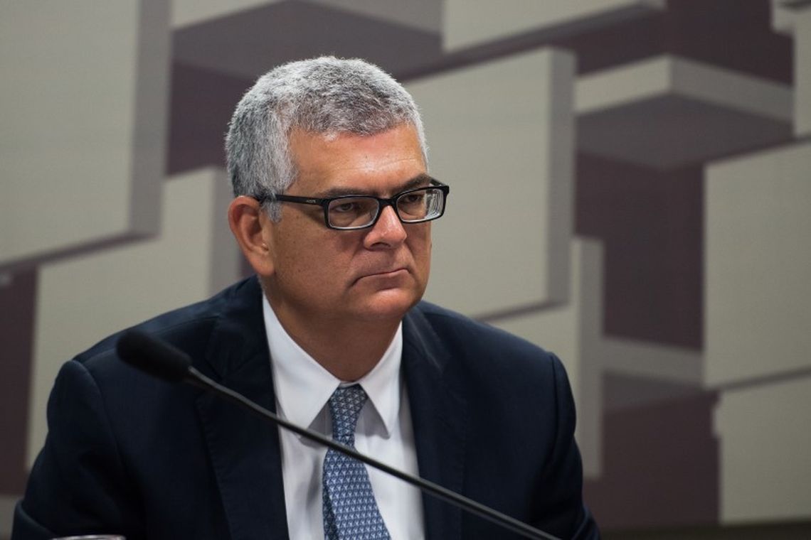 O diretor financeiro da Petrobras, Ivan de Souza Monteiro (Marcelo Camargo/AgÃªncia Brasil)