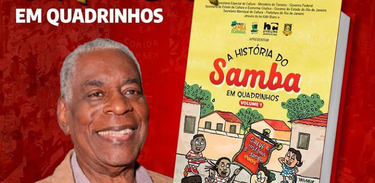 Haroldo Costa e Ykenga lançam o gibi &quot;A história do Samba contada em quadrinhos&quot;