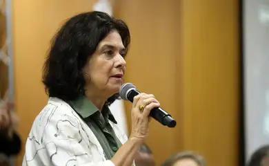 Brasília (DF), 01-08-2024 - A ministra da Saúde, Nísia Trindade, anuncia novas ações de apoio à amamentação no país, durante a solenidade de lançamento da campanha da Semana Mundial da Amamentação 2024, que este ano tem como tema 