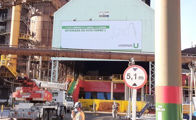 Alto-forno 1 da Usiminas