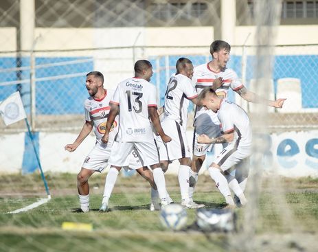 Comemoração do time do Anápolis