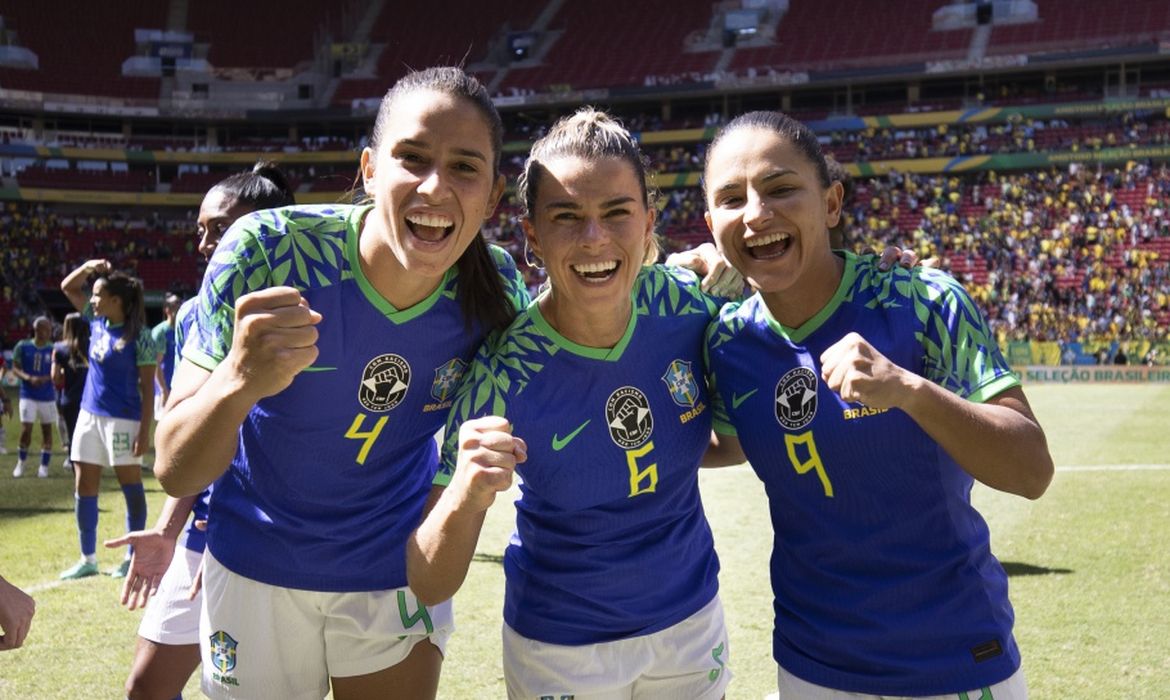 Brasil x Chile - jogo treino da seleção brasileira feminina em 13/07/2023