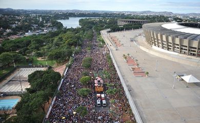 Carnaval de rua na Pampulha, em Belo Horizonte