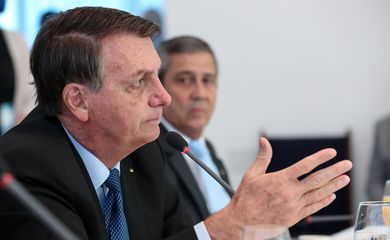 O presidente da República, Jair Bolsonaro, participa da 34ª Reunião do Conselho de Governo