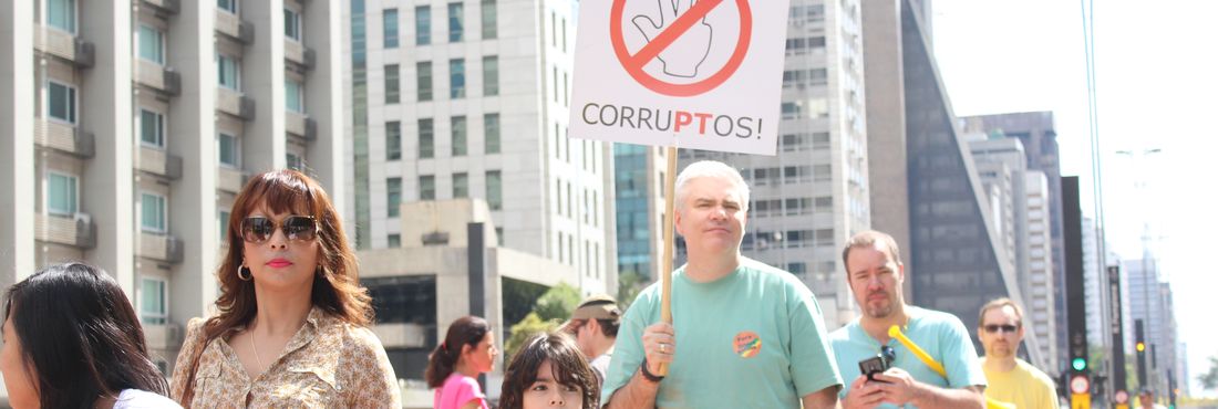 Manifestações contra o governo em São Paulo - 16 de agosto