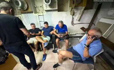 Israel - 16/06/2025 Prefeitos brasileiros conseguem atravessar fronteira para Jordânia. Foto Redes Sociais
