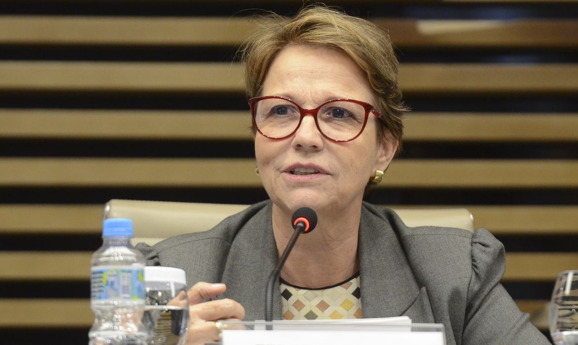 A ministra da Agricultura, Pecuária e Abastecimento, Tereza Cristina, participa de reunião do Conselho Superior do Agronegócio (Cosag), na Federação das Indústrias do Estado de São Paulo (Fiesp).