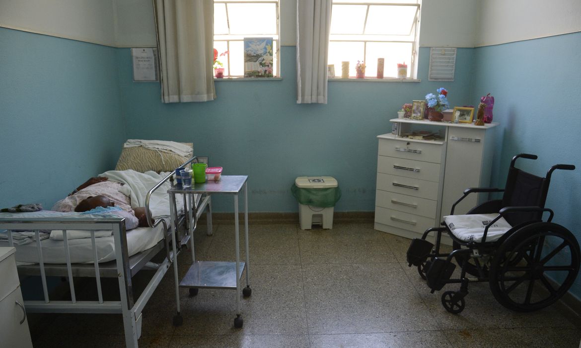 Itaboraí (RJ) - Hospital Tavares Bastos já serviu de hospital-colônia durante a época do isolamento compulsório das pessoas com hanseníase e, ainda hoje, é residência para dezenas de pacientes e ex-pacientes (Tomaz Silva/Agência Brasil)