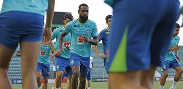 Treino da Seleção Brasileira no Bezerrão