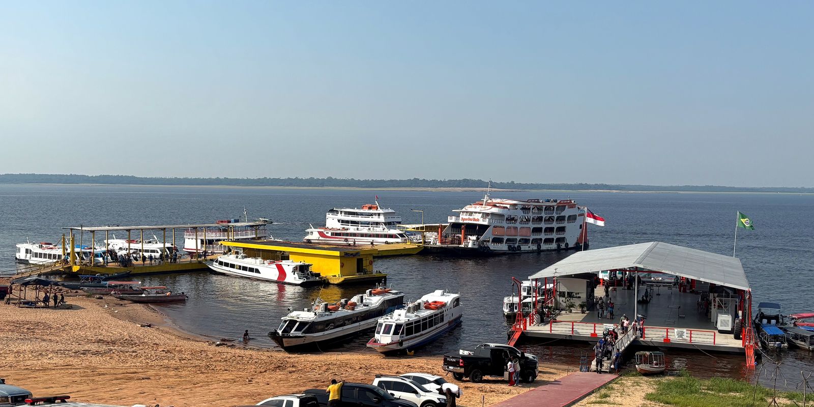 Brazil sets record for foreign tourists in first half of year