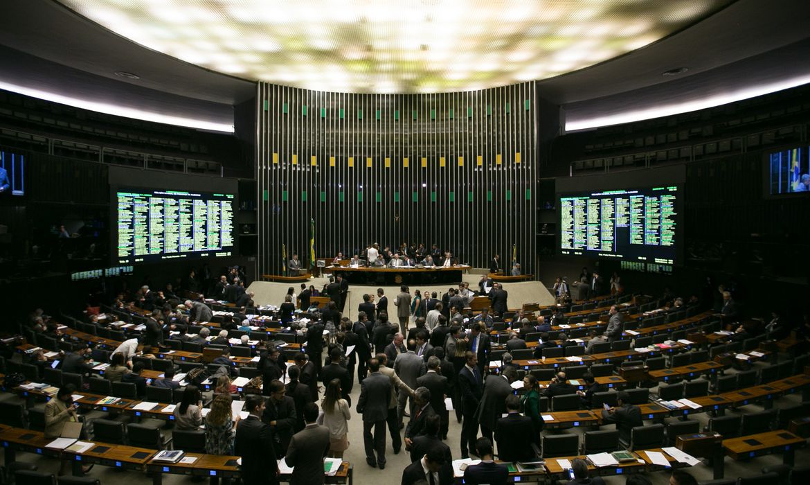 Brasília - Plenário do Congresso Nacional avalia vetos e destaques aos vetos, antes de iniciar a discussão e apreciação do PL da nova meta fiscal  (Fabio Rodrigues Pozzebom/Agência Brasil)